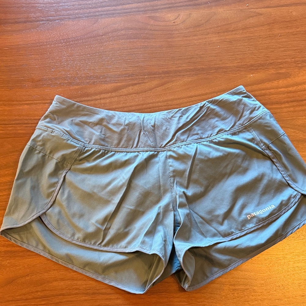 Patagonia Women's Athletic Steel Blue Shorts